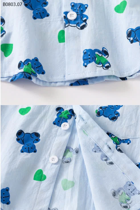 Bộ bé trai mẫu  mới WAPPY-sỉ 140k