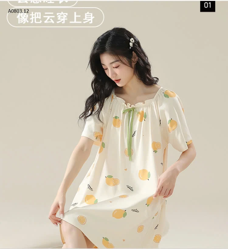 BST VÁY COTTON MẶC NHÀ-sỉ 139k