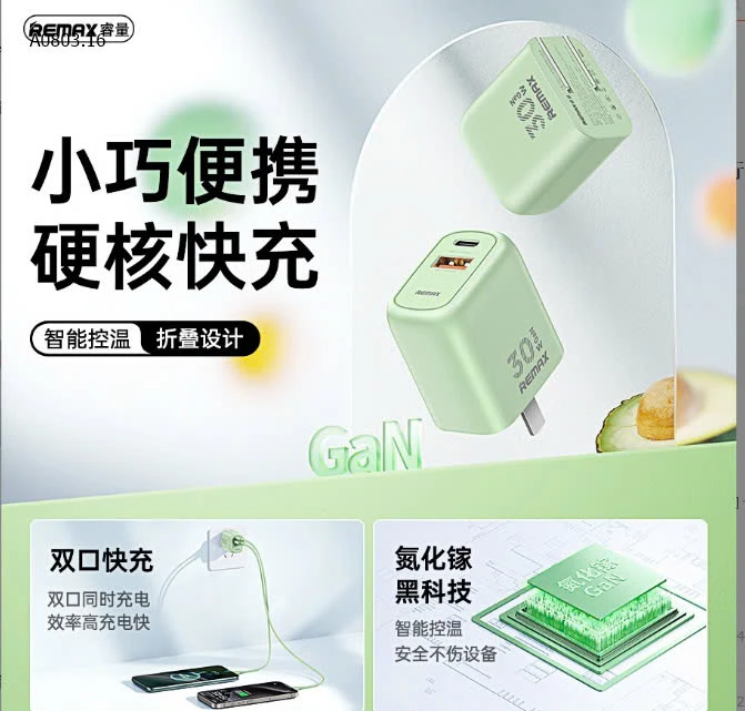 CỦ SẠC NHANH REMAX 30W GaNsỉ 159k