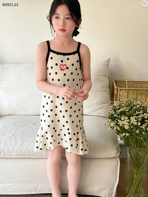 Váy 2 dây siêu mát-sỉ Sz 90-140 : 65k/c          Sz 150-160 : 75k/c 