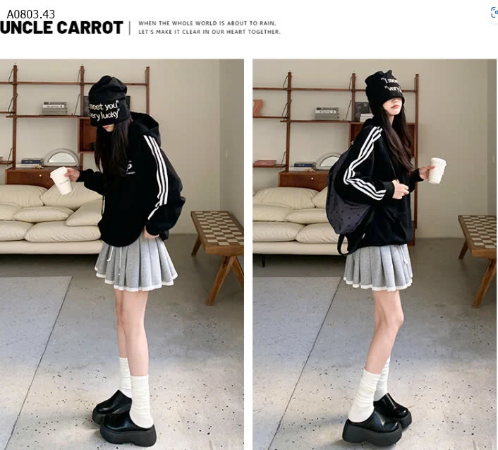 CHÂN VÁY NGẮN XẾP LY-sỉ 140k