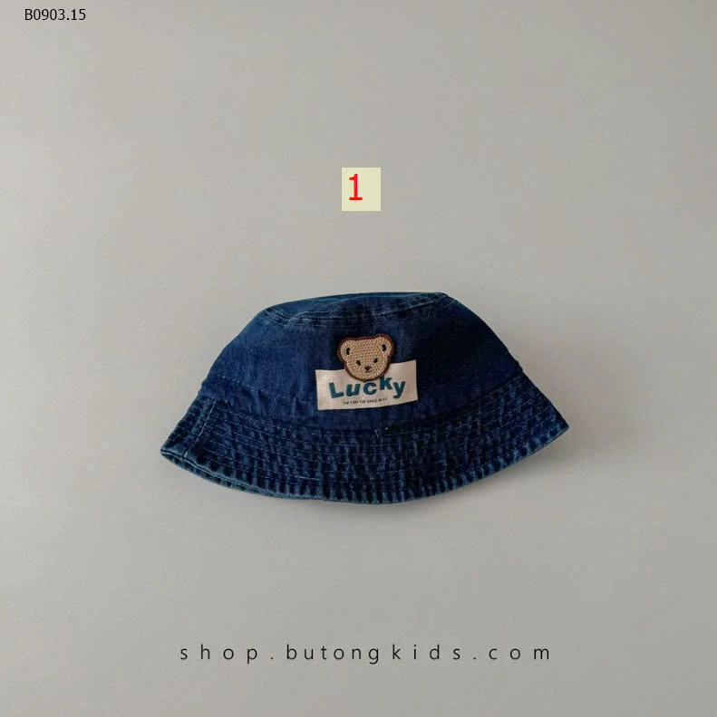 MŨ JEAN VÀNH TRÒN CHO BÉ-sỉ 94k