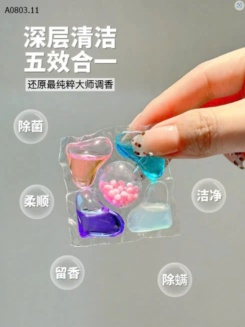 VIÊN GIẶT QUẦN ÁO 5 in 1 -sỉ 210k