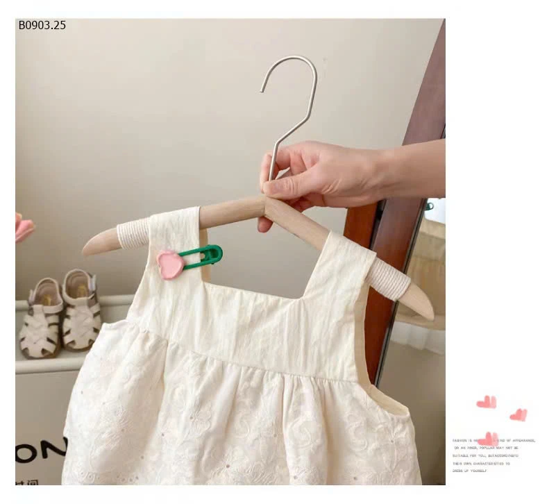 Bộ Đồ Bé Gái Áo Ba Lỗ Phong Cách Phương Tây-sỉ 150k