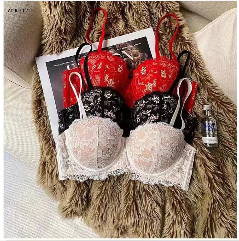 ÁO LÓT REN CÚP NGỰC QUẢ NGANG, CÓ GỌNG ĐỆM MỎNG-sỉ 77k