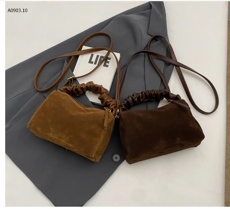 TÚI XÁCH QUAI NHÚN DA LỘN -sỉ 124k