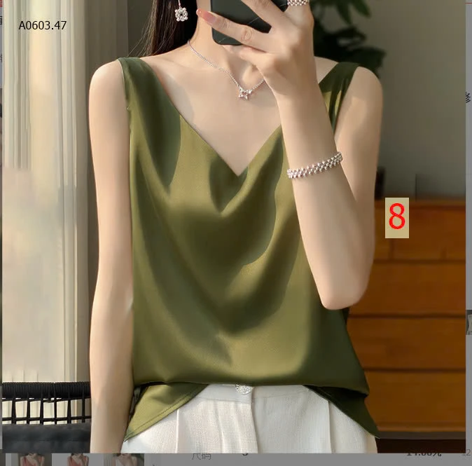 ÁO LỤA SÁT NÁCH NỮ-sỉ 85k