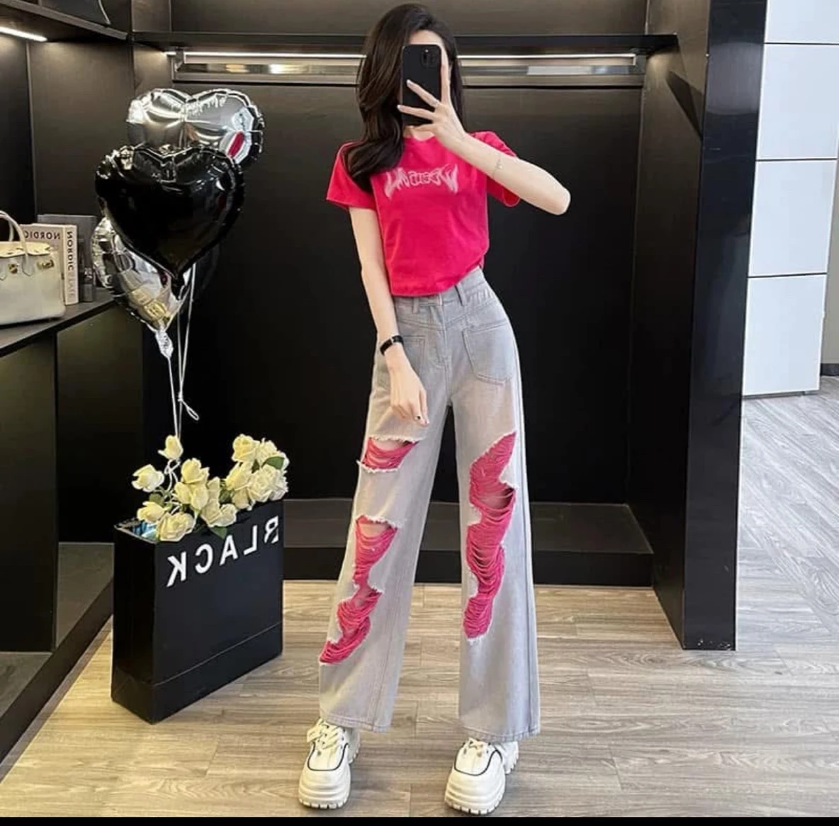 QUẦN JEANS NỮ  sỉ 215k