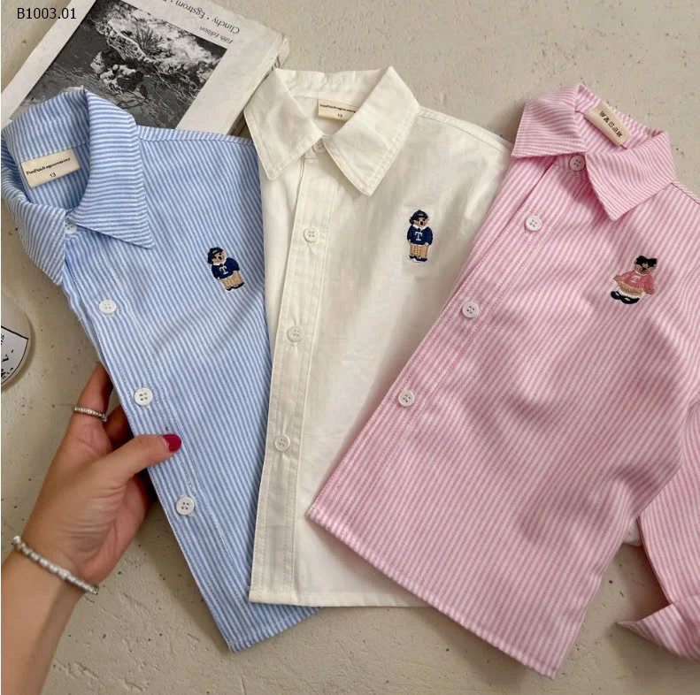 ÁO SƠ MI CHO BÉ - sỉ 120k