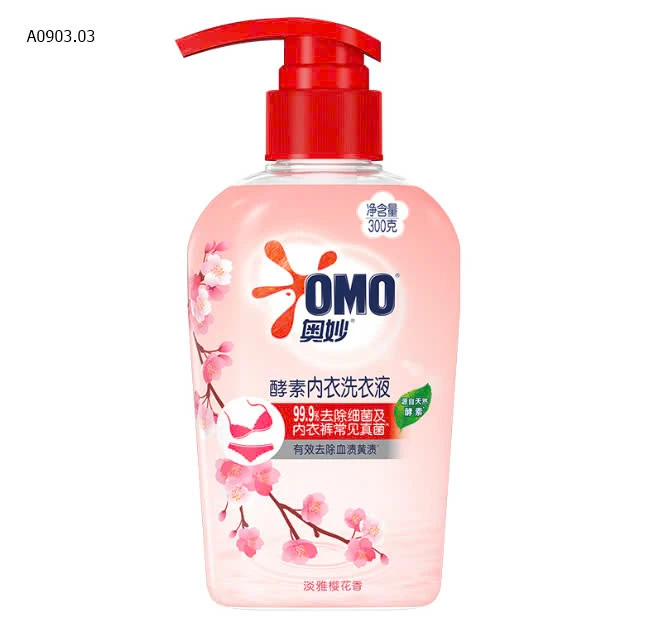 CHAI NƯỚC GIẶT ĐỒ LÓT OMO -sỉ 65k
