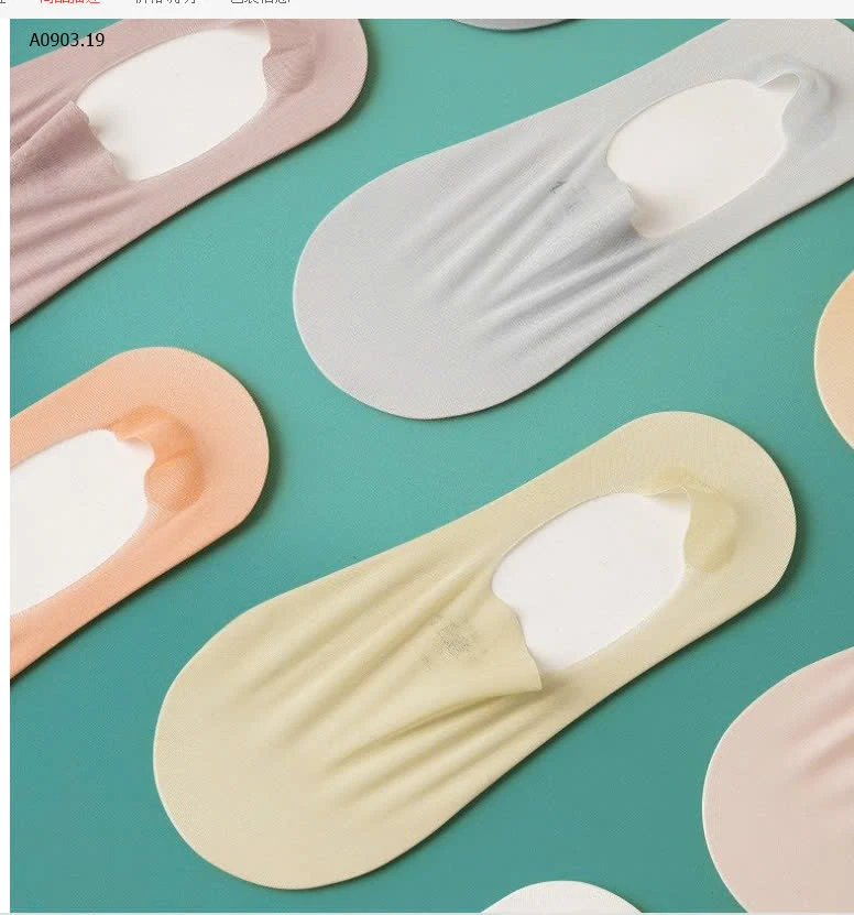 Tất nữ hè-sỉ 76k/set 10 đôi mix màu