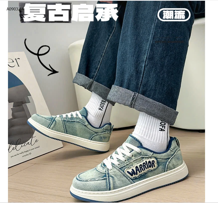 GIÀY THỂ THAO NAM NỮ WARRIOR-sỉ 337k