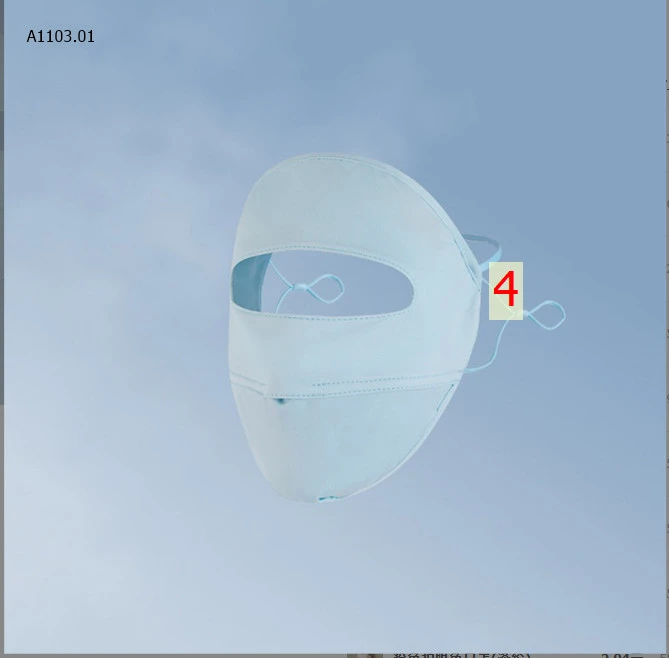 KHẨU TRANG CHỐNG NẮNG TOÀN MẶT  -sỉ 38k