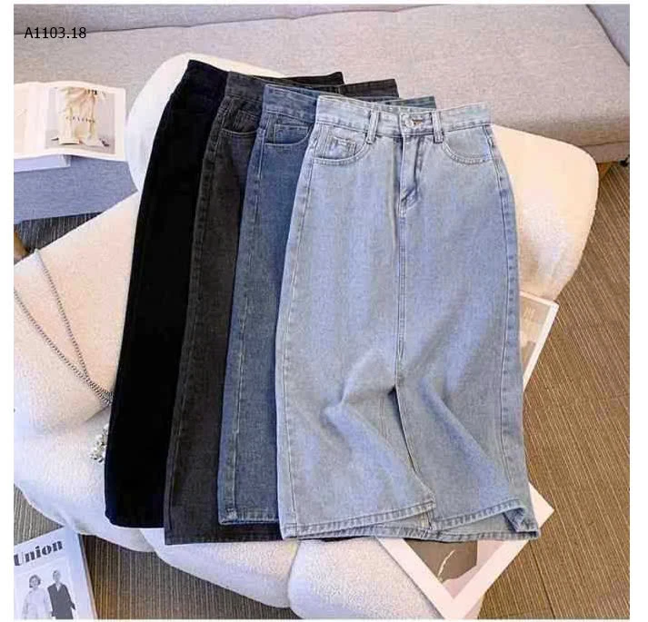 CHÂN VÁY JEANS DÁNG DÀI-sỉ 130k