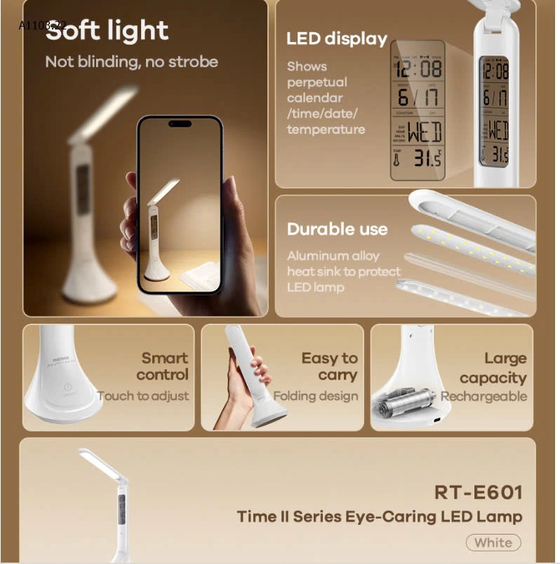 ĐÈN CHỐNG CẬN THỊ REMAX RT-E601-sỉ 210k