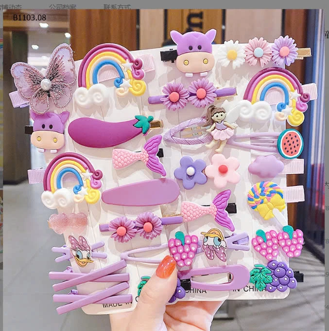 SET DÂY + KẸP TÓC CHO BÉ-sỉ 30k