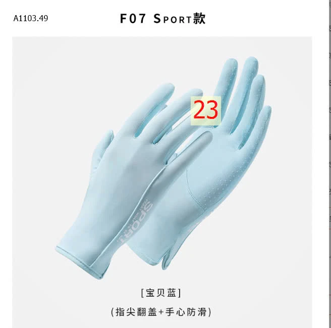 GĂNG TAY CHỐNG NẮNG UPF50+ HÀNG XUẤT NHẬT-sỉ 78k