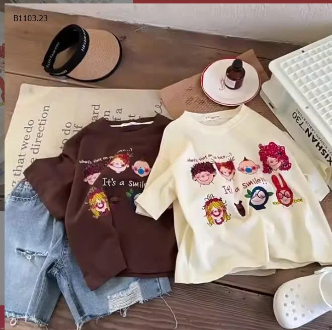 ÁO THUN IN HÌNH NGỘ NGHĨNH-sỉ 98k