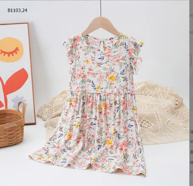 VÁY LANH HOA CÁNH TIÊN SZ ĐẠIsỉ Sz 110-140 : 87k            Sz 150-175 : 99k 