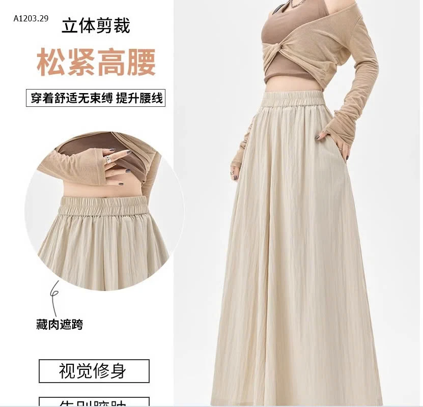 QUẦN ỐNG RỘNG CHO NỮ -sỉ 140k