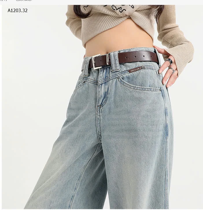 QUẦN JEAN SUÔNG QCCC-sỉ 283k