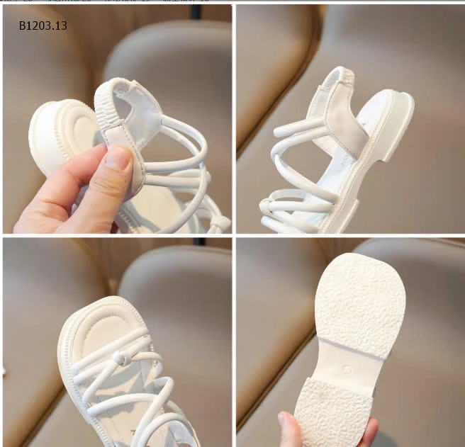 SANDAL QUAI MẢNH ĐAN CHO BÉ GÁI-sỉ Sz 26-30 : 140k            Sz 31-35 : 150k 