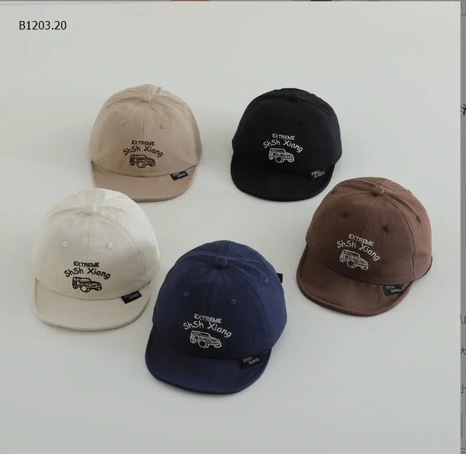 MŨ LƯỠI TRAI VÀNH MỀM CHO BÉ-sỉ 73k