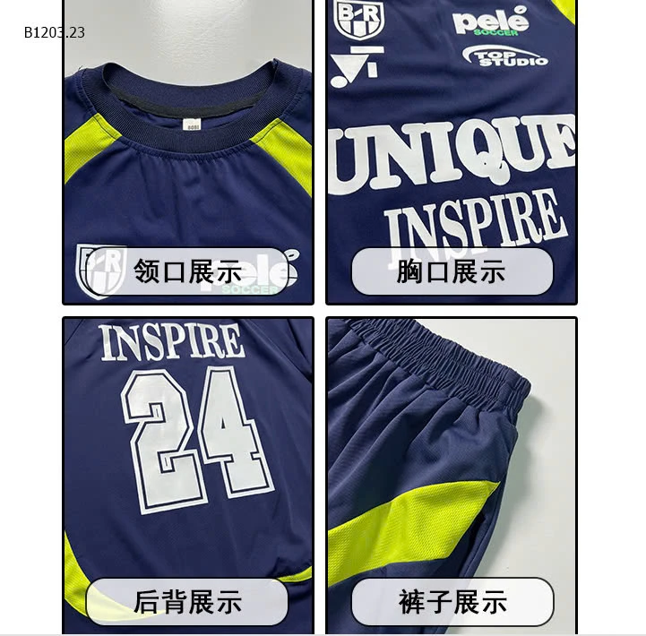 BỘ THỂ THAO BÉ TRAI SIZE ĐẠI -sỉ 203k 