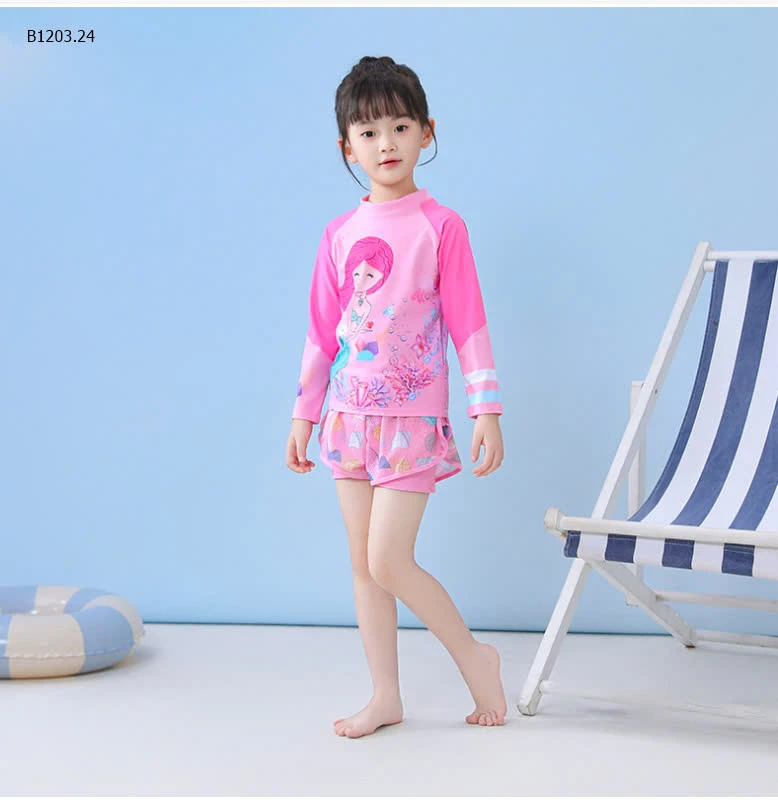 BỘ BƠI DÀI TAY NÀNG TIÊN CÁ-sỉ 168k