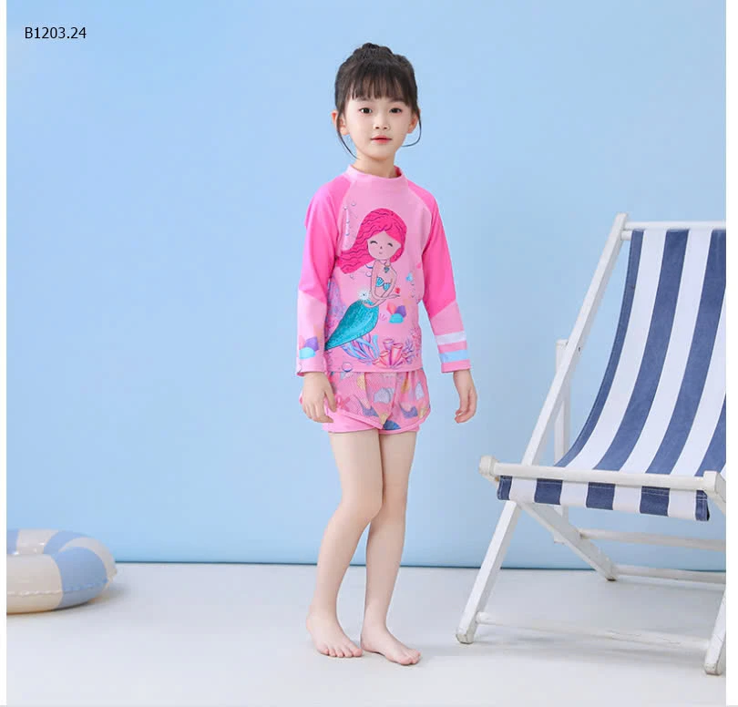 BỘ BƠI DÀI TAY NÀNG TIÊN CÁ-sỉ 168k