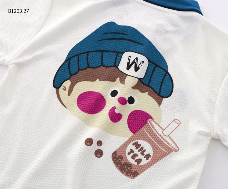 BST ÁO POLO TRẺ EM DỄ THƯƠNG -sỉ Sz 80-120 : 70k          Sz 130-160 : 80k