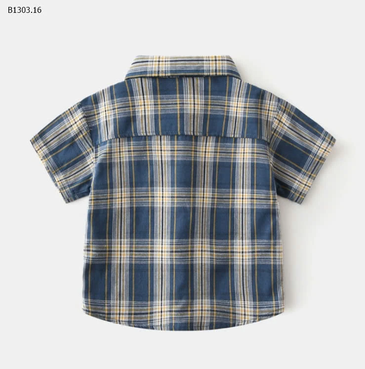 ÁO SƠ MI CHO  BÉ TRAI-sỉ 98k