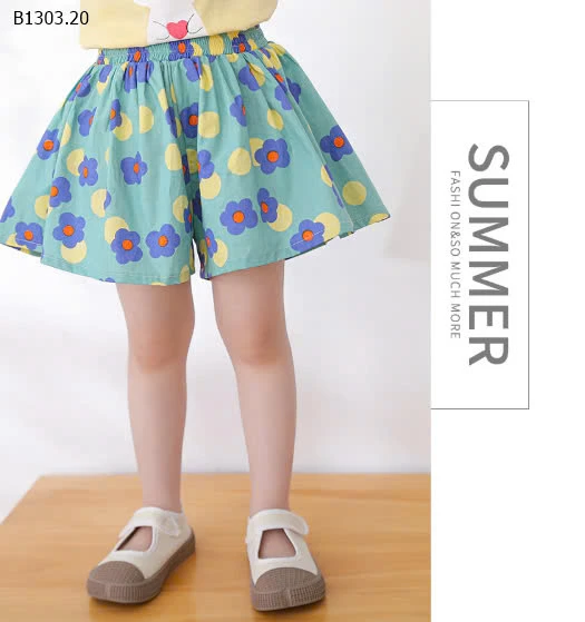 QUẦN XÒE DÁNG VÁY BÉ GÁI-sỉ 65k