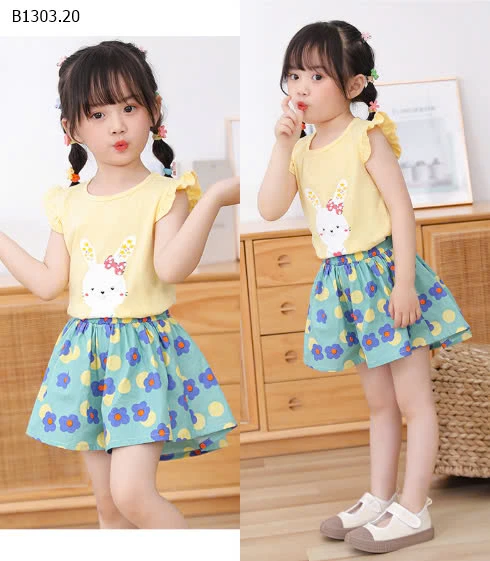 QUẦN XÒE DÁNG VÁY BÉ GÁI-sỉ 65k