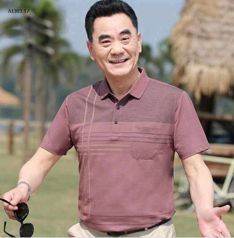 ÁO POLO TRUNG NIÊN NGẮN TAY  -sỉ 115k