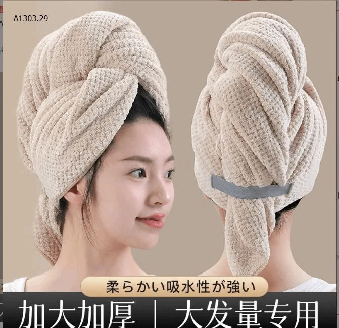 KHĂN LAU Ủ TÓC sỉ 45k