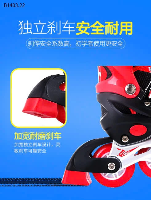 GIÀY TRƯỢT PATIN KÈM FULL BẢO HỘ-sỉ 325k