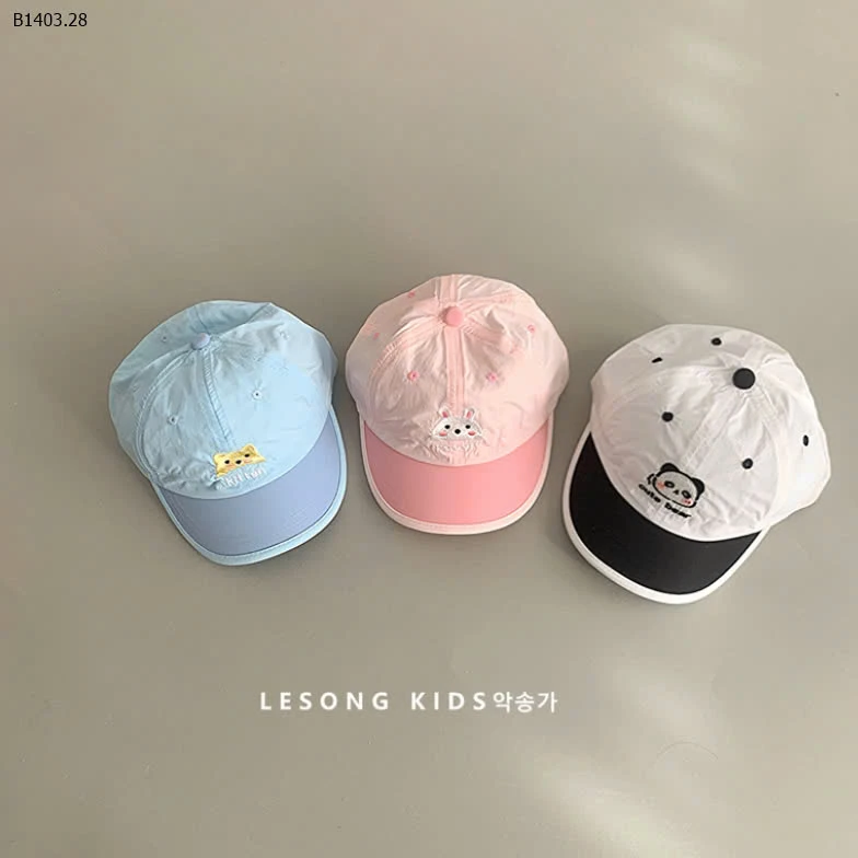 MŨ LƯỠI TRAI CHO BÉ-sỉ 82k