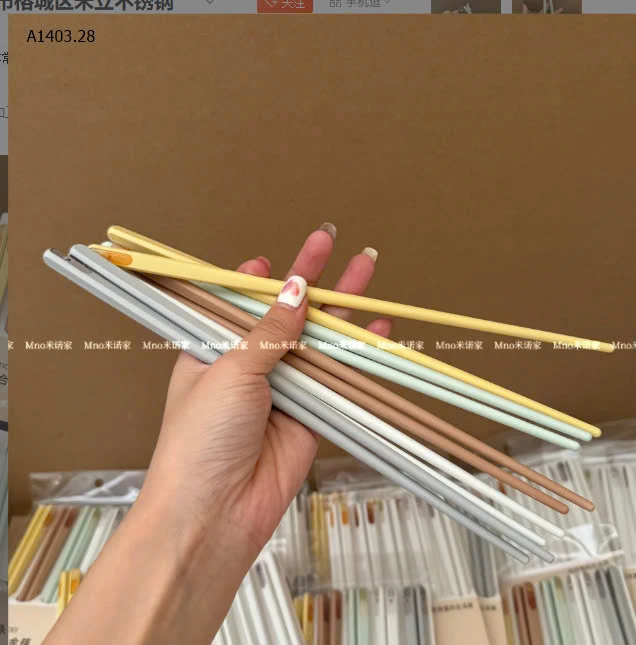 SET 10 ĐÔI ĐỮA HỢP KIM KHÁNG KHUẨNsỉ 95k/set 10 đôi