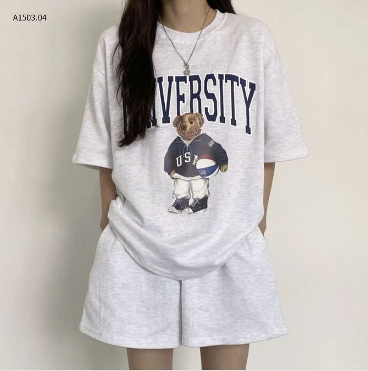 BỘ CỘC HÈ HÌNH GẤU CHO NỮ -sỉ 145k