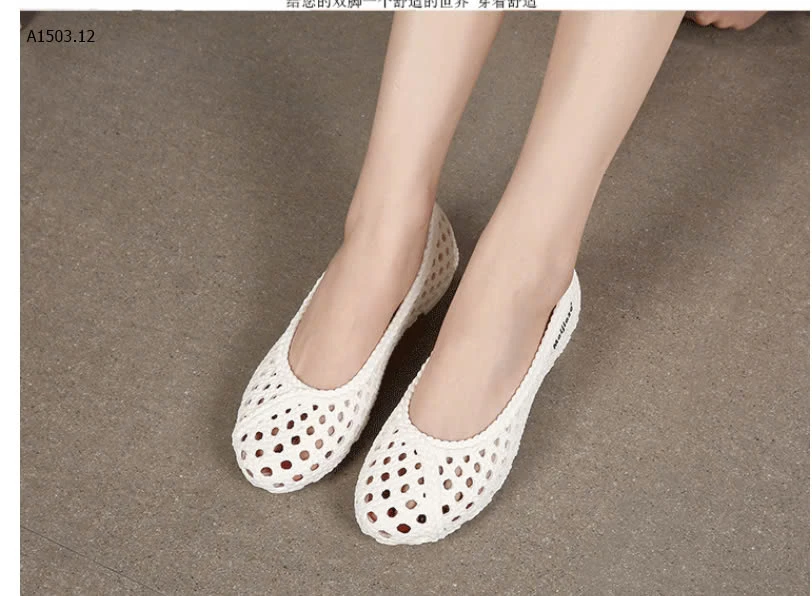 GIÀY BỆT NHỰA LỖ THOÁNG KHÍ CHO NỮ-sỉ 84k