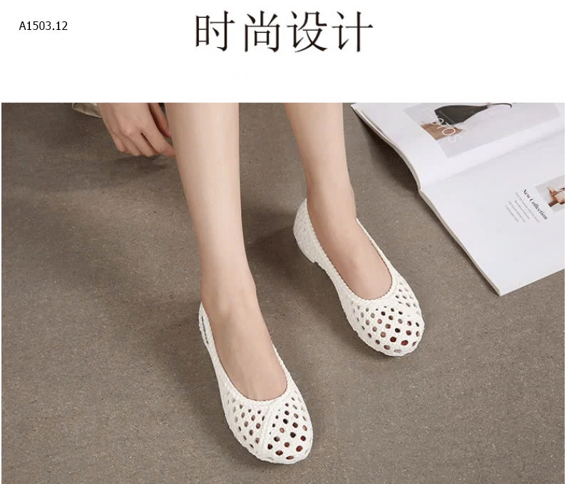 GIÀY BỆT NHỰA LỖ THOÁNG KHÍ CHO NỮ-sỉ 84k