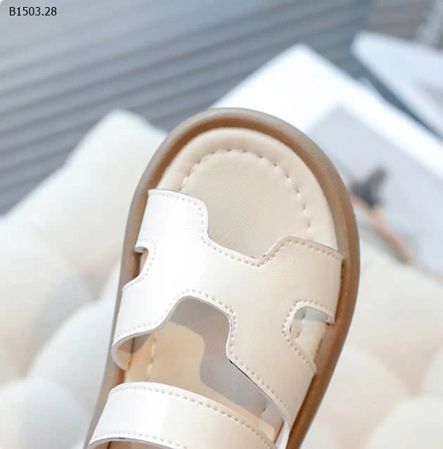 DÉP LÊ CHỮ H CHO BG-sỉ Sz 21-25 : 116k            Sz 26-30 : 126k            Sz 31-35 : 136k