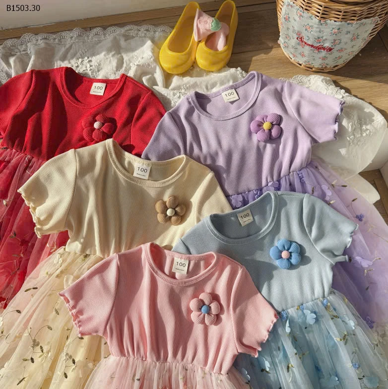 BST ĐẦM THUN PHỐI CHÂN VOAN-sỉ 175k