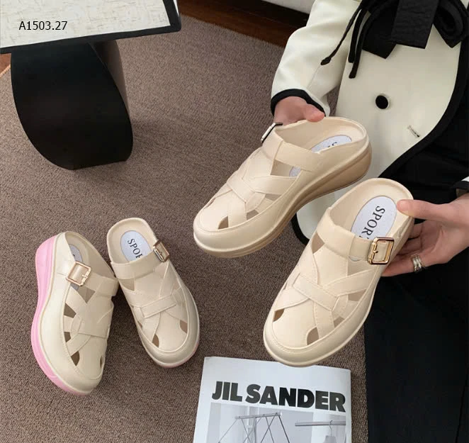 DÉP SỤC NHỰA ĐẾ CAO ĐI MƯA-sỉ 85k