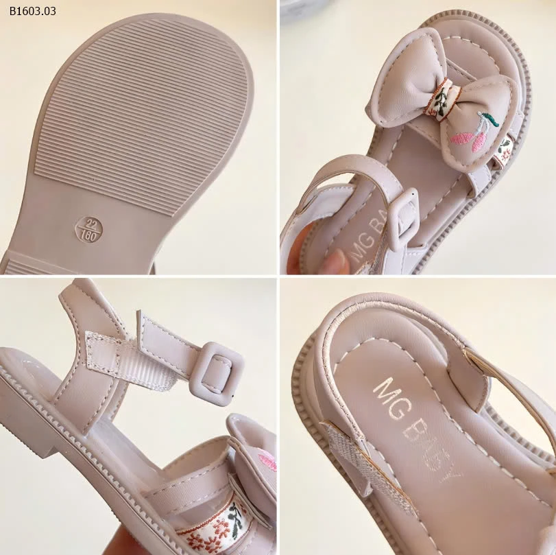 DÉP SANDAL CHO BÉ GÁI-sỉ Sz 22-26 : 171k             Sz 27-31 : 181k 
