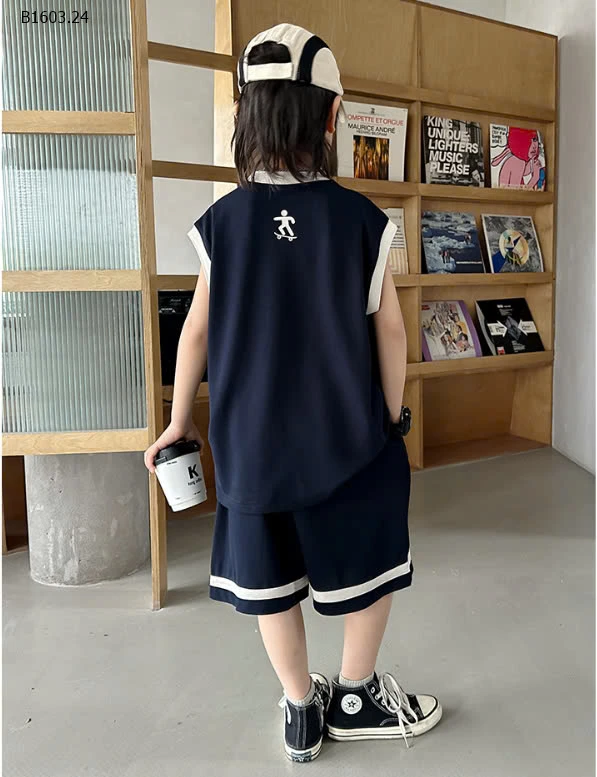 BỘ THỂ THAO SÁT NÁCH CHO BÉ TRAI -sỉ 108k