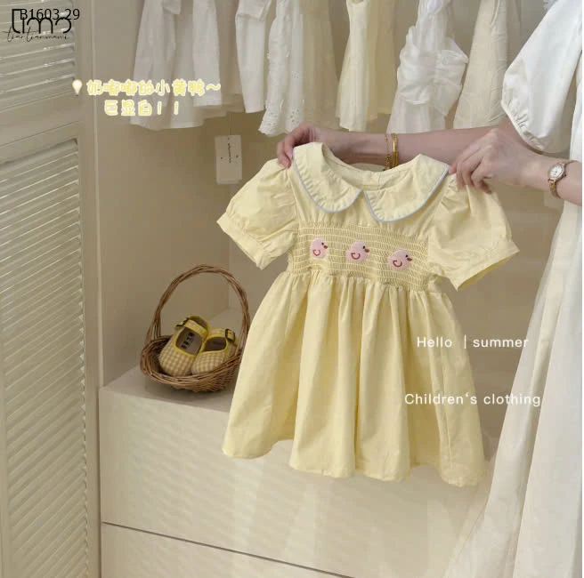 VÁY TONE VÀNG BG -sỉ 112k