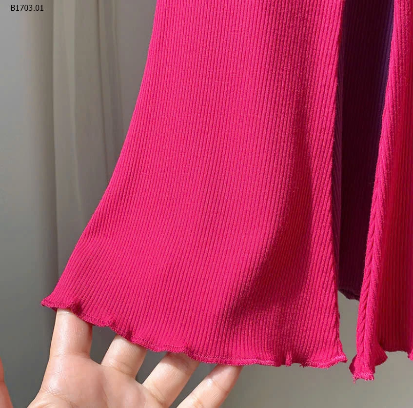 SÉT ÁO THUN QUẦN GÂN LOE-sỉ 167k