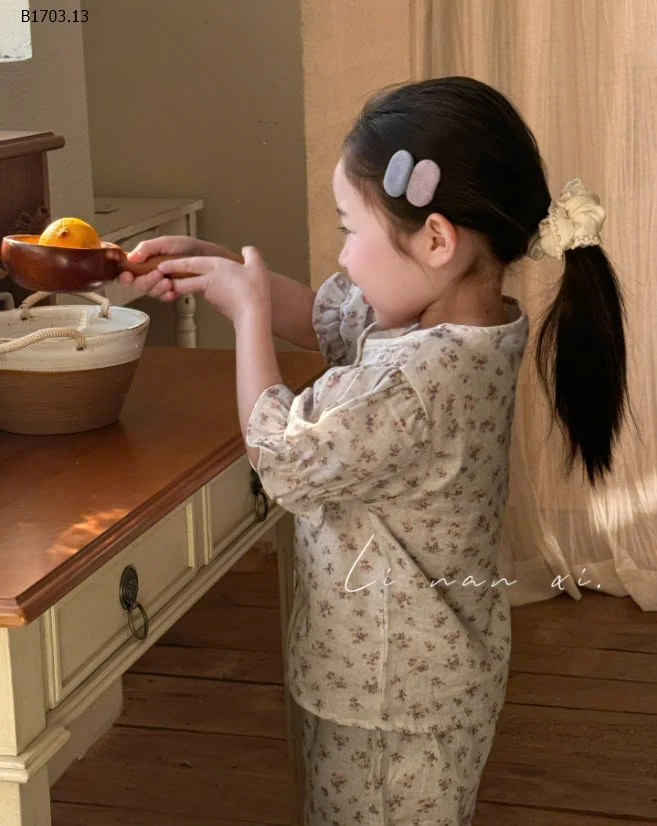 BỘ HOA VIỀN REN CHO BÉ GÁI -sỉ 196k